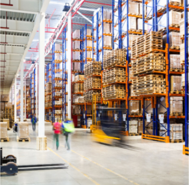 warehouse forklift